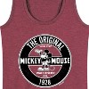 Women's - Disney - Mickey Mouse Original Badge Graphic Racerback Tank - 2 of 4
