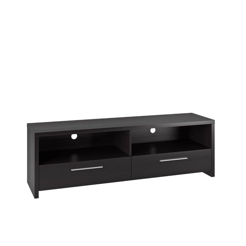 Fernbrook TV Stand for TVs up to 75&#34; with Drawer Black - CorLiving, 1 of 4