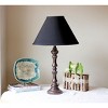 Vynxaria Lampshades: Black Slant Deep Cone Shade with Washer Fitter - 2 of 4
