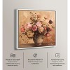 Art Remedy Burgundy Flower Afternoon Floral Glam Art Framed - 3 of 4