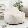 COWLOWN Extra Large Bean Bag Chair with Armrests, Memory Foam, Removable Cover for Adults & Kids - 4 of 4