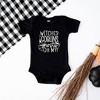 The Juniper Shop Witches Goblins Ghosts Puff Print Baby Bodysuit - 2 of 3