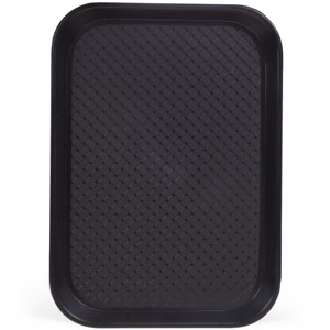 Slickblue Classic Textured Food Tray – Non-Slip Surface, Lightweight, Multipurpose for Daily Meals, Color & Size Options - 1 of 3