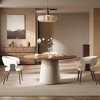 Luck Live 59.05 in. Medieval Modern Round Dining Table, suitable for 6-8 people - 4 of 4