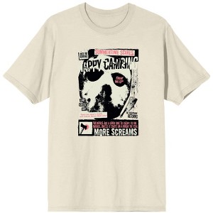Friday the 13th Broken Mirror and Bloody Mask Men's Short Sleeve Tee - 1 of 2
