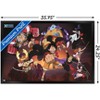 Trends International One Piece: Wano Country - Group Attack Framed Wall Poster Prints - 3 of 4