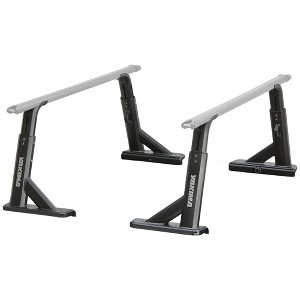 Yakima OverHaul HD Heavy Duty Aluminum Construction Adjustable Height Truck Bed Rack with Tie Down Points and T Slot Attachments, Black - 1 of 4