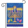 Briarwood Lane Garden Flag 12x18 For Outdoor Happy Hanukkah Menorah For Hanukkah Garden Flag Flags For Outside - 2 of 4