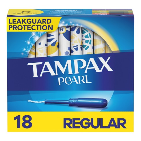 Tampax Pearl Regular Absorbency Tampons - image 1 of 4