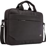 Case Logic Advantage ADVA-114 BLACK Carrying Case (Attaché) for 10" to 14.1" Notebook - Black - Polyester