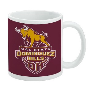 California State University Dominguez Hills Primary Logo Ceramic Coffee Mug Novelty Gift Mugs for Coffee Tea and Hot Drinks 11oz White - 1 of 4