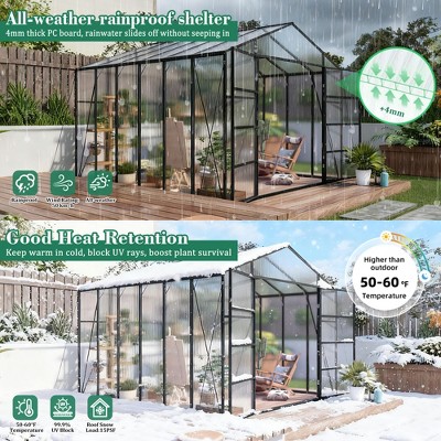 HBEZON Walk-in Greenhouse - Thumbnail 3