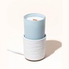 makesy white glazed ceramic warmer - 3 of 3