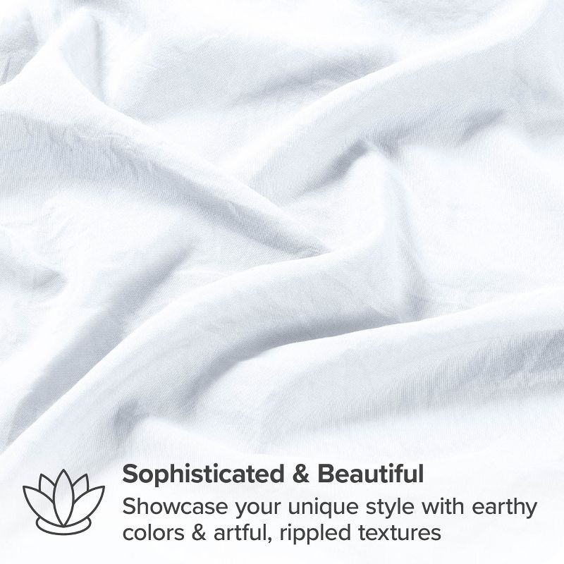 Washed Microfiber Sheet Set by Bare Home, 4 of 9