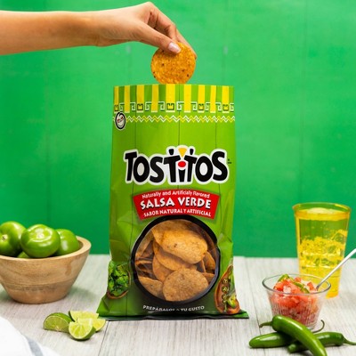 Tostitos Salsa Verde Tortilla Chips - 11oz : Target