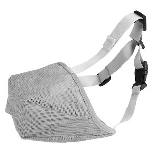 iMountek Pet Muzzle MaskAdjustable Dog Mouth Cover with Breathable Mesh Adjustable Neck Forehead Strap for Anti Biting Barking Chewing - 1 of 4