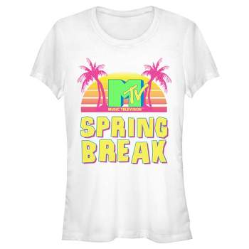 Junior's Women MTV Retro Spring Break T-Shirt