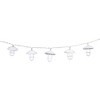 Northlight LED Lantern Christmas Light Set - 3' Clear Wire - 10ct - 4 of 4
