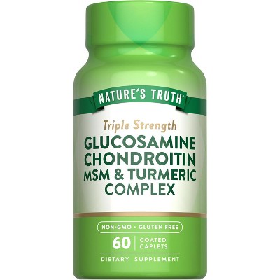 Nature's Truth Glucosamine Chondroitin MSM Complex | 60 Caplets