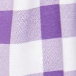 purple orchid buffalo plaid