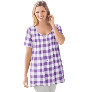 Woman Within A-Line Knit Tunic - 1 of 4