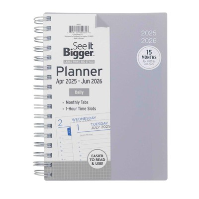 See it Bigger Daily Planner