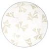 Baum Bros. 16pc Stoneware Canopy Dinnerware Set Cream: Floral Botanical Dish Set, Service for 4, Dishwasher-Safe - image 3 of 4