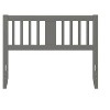 AFI Furnishings Tahoe Full Headboard with USB Turbo Charger in Grey - 3 of 4