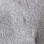 gray with gold legs 200 (rabbit fur color 21) without footstool