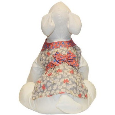 Gooby Sundress for Dogs, XLarge, Pink Butterfly
