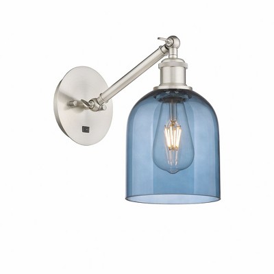 Bella - 1 Light Arm Adjusts Up and Down Wall Sconce In Industrial Style-9.5 Inches Tall and 5.5 Inches Wide
