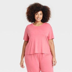 Women's Cooling Jersey Pajama T-Shirt - Auden™ - 1 of 3