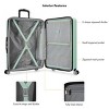 Travel Select Snowcreek Matte 21" Carry On Hardside Spinner Suitcase with USB Port - 4 of 4