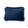 Oversize Mongolian Luca Soft Faux Fur Throw Pillow Cover - Lush Décor - 4 of 4
