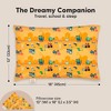 KeaBabies Toddler Pillow with Pillowcase, 13X18 Soft Organic Cotton Toddler Pillows for Sleeping, Kids Travel Pillow Age 2-5 - 3 of 4