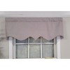 RLF Home Luxurious Modern Design Classic Soft Rayon Regal Style Window Valance 50" x 17" - 2 of 4