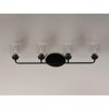 Maxim Lighting Acadia 4 - Light Vanity in  Black - 3 of 3