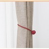 Elegant Magnetic Curtain Tiebacks (Set of 2) - Tree City - 2 of 4
