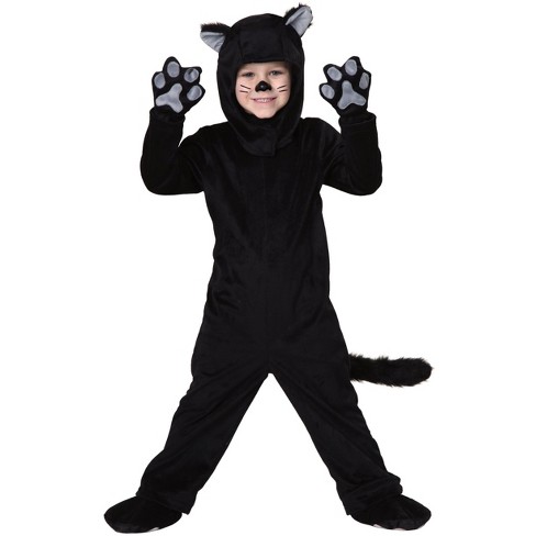 Halloweencostumes.com 18 Months Toddler Little Black Cat Costume, Black ...