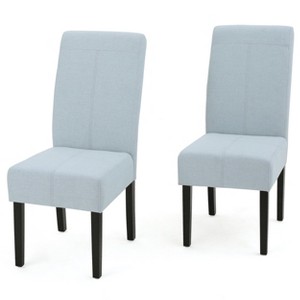 NicBex 2-piece Set Dining Chair Modern Upholstered Fabric Kitchen Armless Chair with High Backrest - 1 of 4