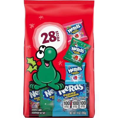 Nerds Gummy Clusters Variety Christmas Mix - 14oz/28ct