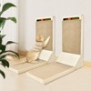 Munora L-shaped Vertical Cat Scratching Mat; Interactive Toys For Indoor Cats; Pet Toy Cat Scratcher Pad - 3 of 4