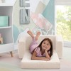 Delta Children Kids' Cozee Flip-Out Faux Shearling 2-in-1 Convertible Chair - 3 of 4