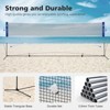 Racxily Portable Badminton Net - Double Fish Foldable Sports Net for Indoor/Outdoor, Standard Size for Tennis & Volleyball Practice - 3 of 4