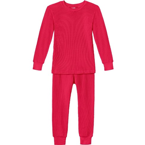 Boys and Girls 100% Cotton Soft & Warm Heavier Thermal Long John Set