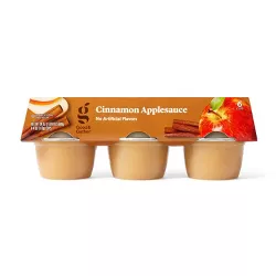 Cinnamon Applesauce Cups - 6ct - Good & Gather™
