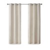 Basketweave Room Darkening Curtain Panel Pair(2 Pcs Window Panels) - 3 of 4