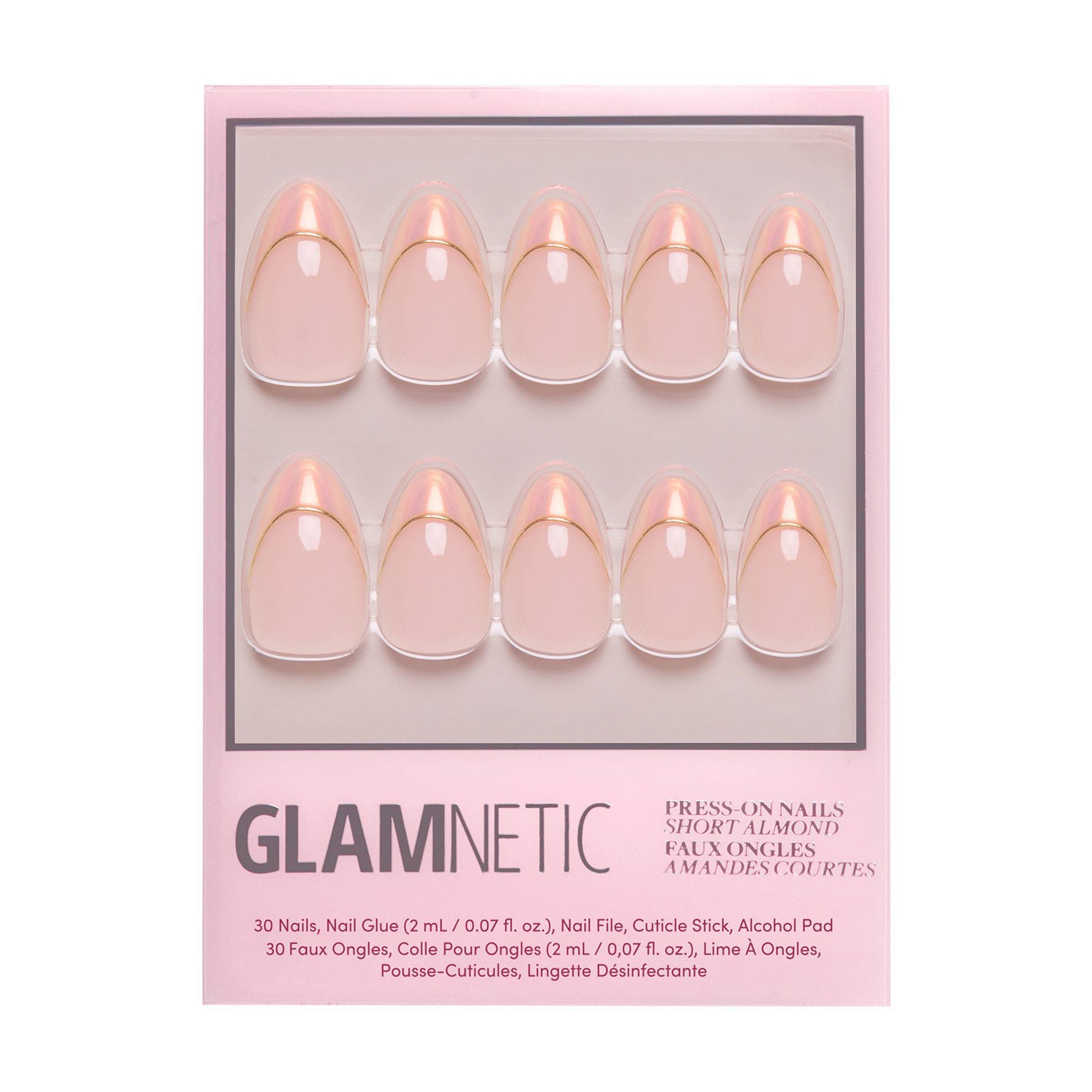 Glamnetic Fake Nails - Heavenly Touch - 30ct - Beauty Studio
