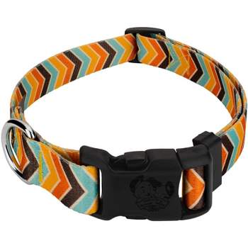 Country Brook Petz® Deluxe Harvest Chevron Dog Collar - Made In The U.S.A.