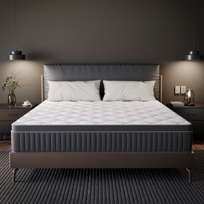 Swedrea Hybrid Mattress Medium Cooling Gel Memory Foam with CertiPUR-US and Oeko TEX Certified